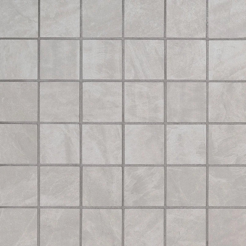 Praia Grey 2x2 Matte Porcelain Mosaic Tile