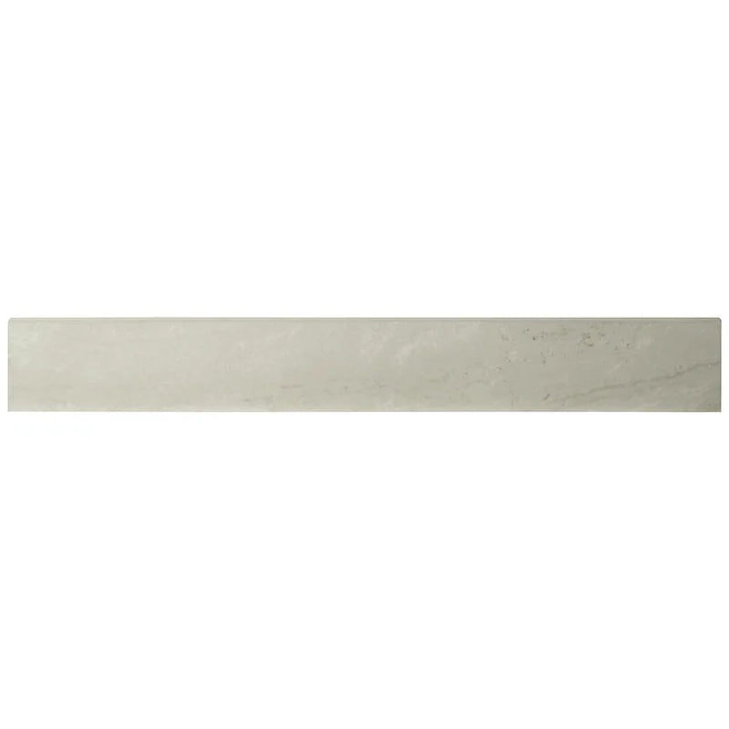 Praia Grey 3x24 Bullnose Polished Porcelain Trim
