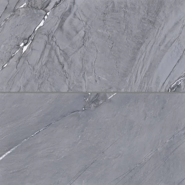 Prati Breccia Grey 48x24 Honed Ceramic Field Tile