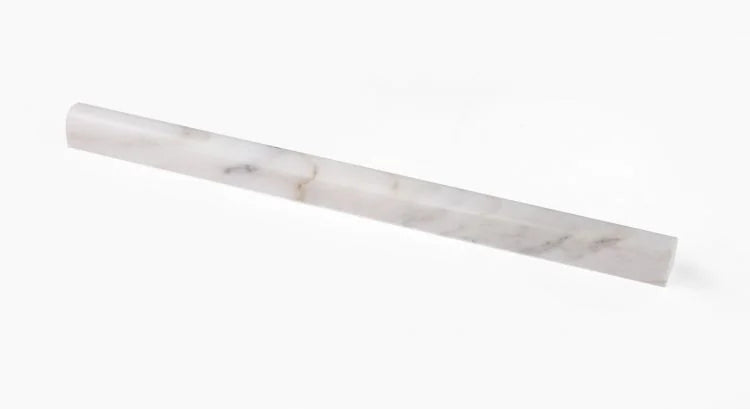 Precious Stone Calacatta Gold 0.75x12 Pencil Honed Marble Trim