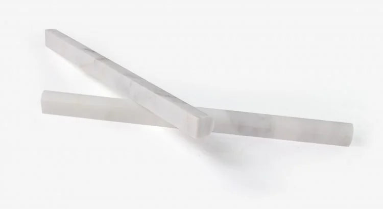 Precious Stone Calacatta Gold 0.75x12 Pencil Honed Marble Trim