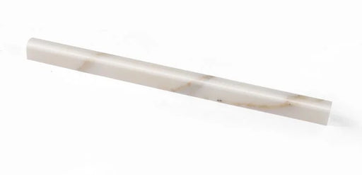 Precious Stone Calacatta Gold 0.75x12 Pencil Polished Marble Trim