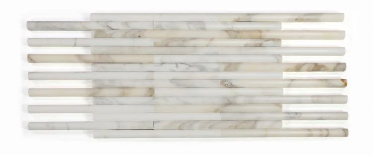 Precious Stone Calacatta Gold 0.75x12 Pencil Polished Marble Trim