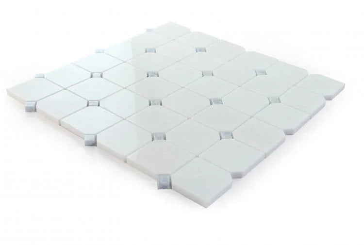 Precious Stone Crystal Ocean 2x2 Clipped Mosaic