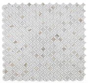 Precious Stone Embrace Calacatta Gold 2x2 Marble Mosaic