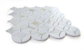Precious Stone Embrace Calacatta Gold 2x2 Marble Mosaic