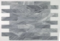 Precious Stone Italian Grey 3x12 Subway Honed Marble Tile