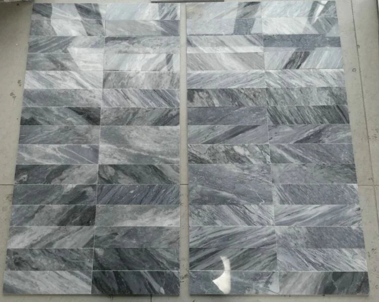 Precious Stone Italian Grey 3x12 Subway Polished Marble Tile