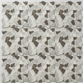 Predella Pebble Marble Mosaic in Reverent Taupe Blend, 12"x12" 12x12_sheet close-up