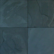 Premium Black 12x12 Gauged Slate Tile