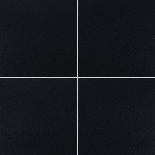 Premium Black 12x12 Polished Granite Tile