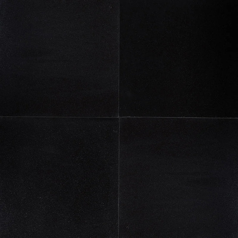 Premium Black 18x18 Polished Granite Tile