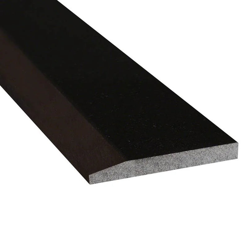 Premium Black 6x36 Single Hollywood Threshold Polished Granite Trim