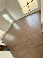 Preservation Herringbone La Crosse 3.75x18.5 Oak AC4 Laminate Flooring