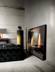 Prexious White Fantasy 24x48 Glossy Porcelain Tile