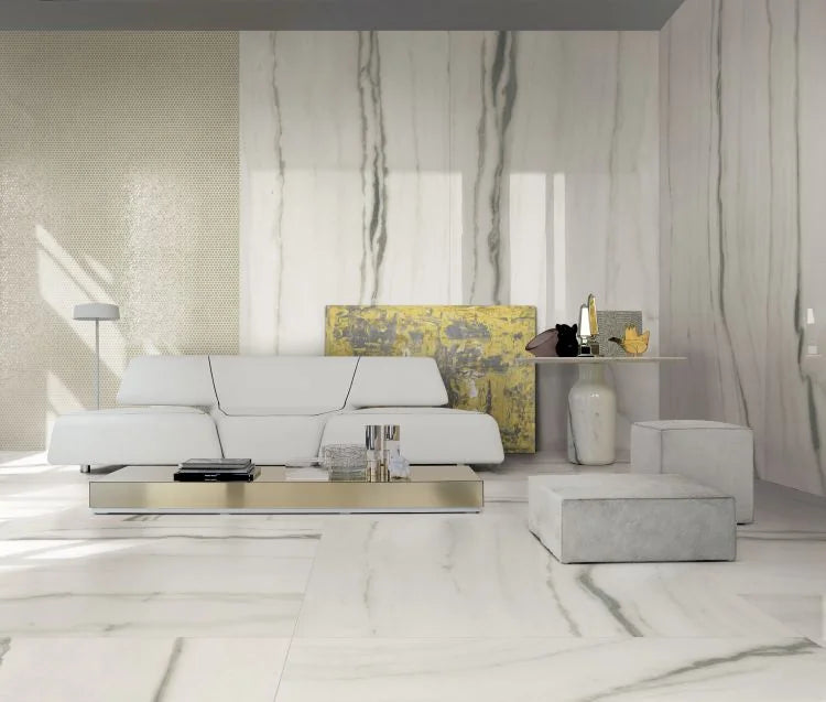 Prexious White Fantasy 24x48 Matte Porcelain Tile