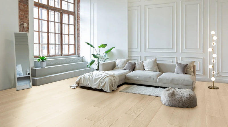 Prima Lusso Tesoro 3/4 inch 9.5x84 Random Length Lightly Wirebrushed Prime Grade Oak Hardwood Flooring