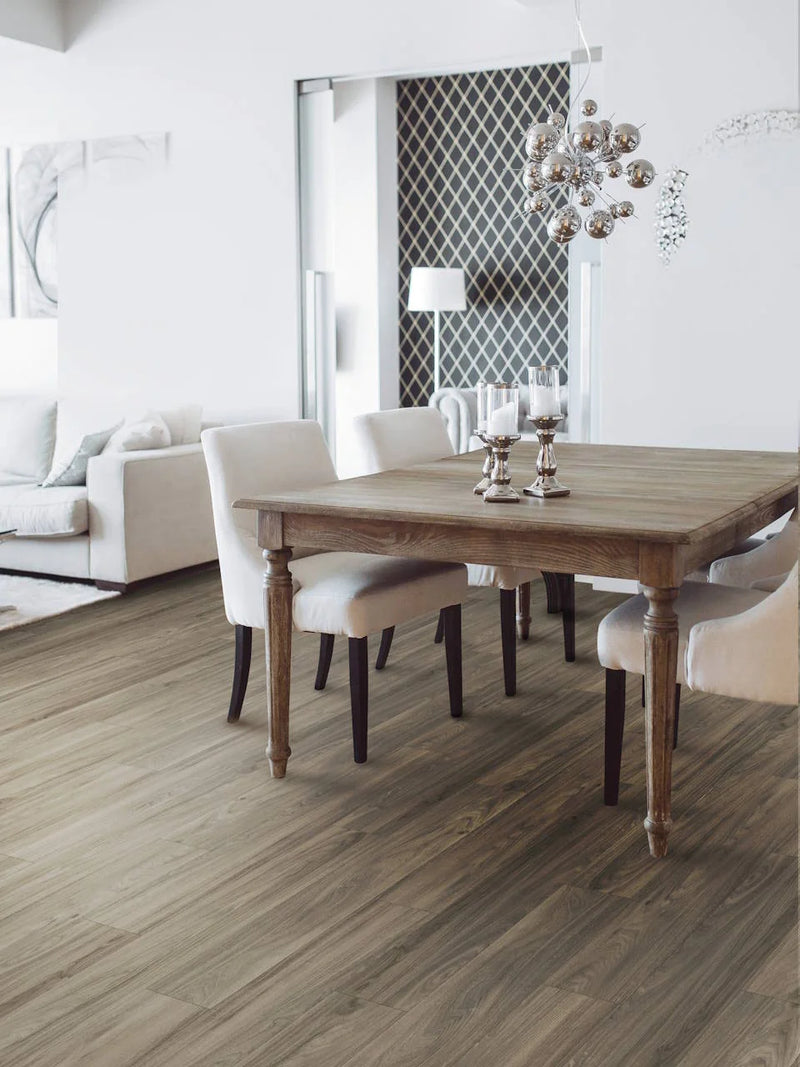 Project Plus Whisper Grey 7x48 2.0mm 12mil Glue Down LVT Flooring