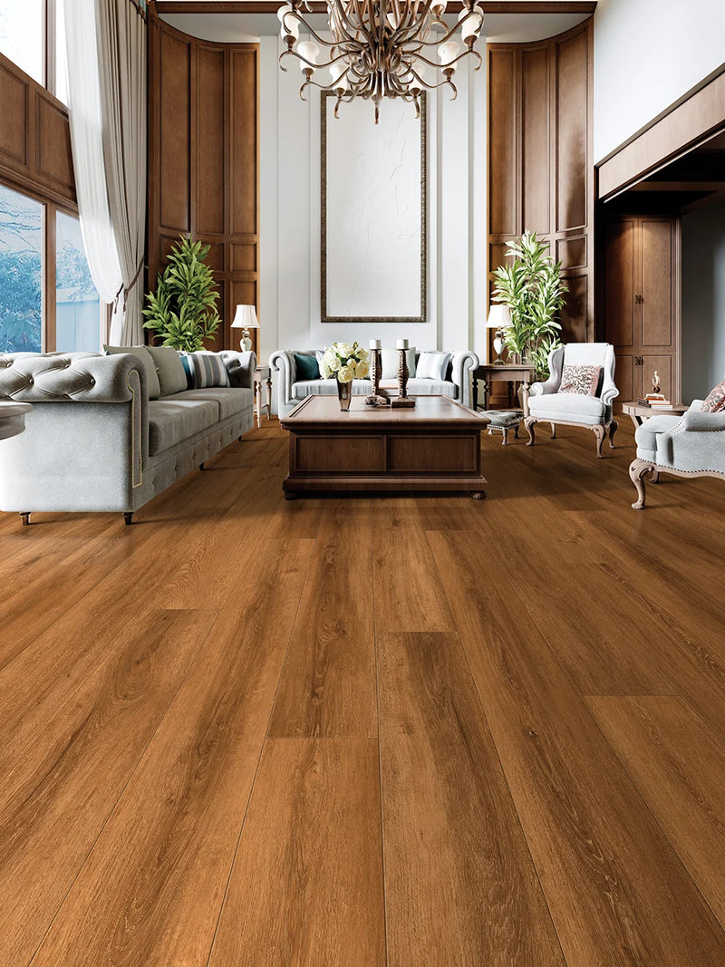 Provincial Supreme Saint Helens 15mm (13mm+2mm IXPE) x 8.86" x 72" 33mil EIR w/ IXPE Waterproof Flooring