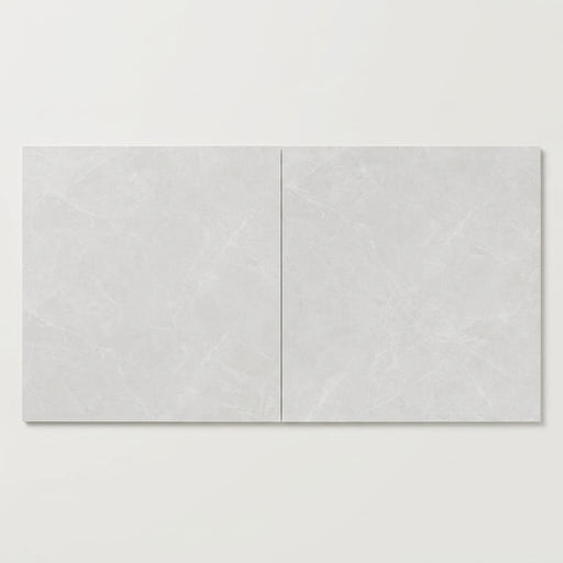 Puccini Blanco 24x24 Matte Marble Look Porcelain Tile close-up