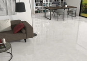 Puccini Perla 24x24 Polished Marble Look Porcelain Tile