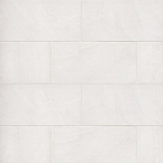 Purestone Bianco 23.75x11.75 Velvet Finish Ceramic Tile