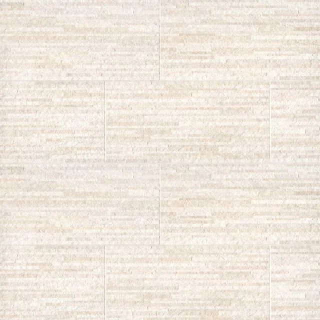 Purestone Muretto Text Beige 24x12 Matte Ceramic Tile