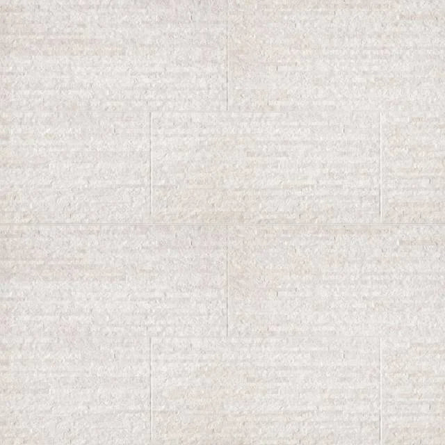 Purestone Muretto Text Bianco 24x12 Ceramic Tile