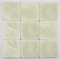 QDI Light 12x12 Tumbled Travertine Single Bullnose Pool Coping close-up
