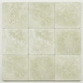 QDI Light 12x12 Unfilled & Honed Travertine Single Bullnose Pool Coping close-up
