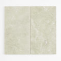 Qdi Light Travertine Paver 12x24 Tumbled 2 inch close-up