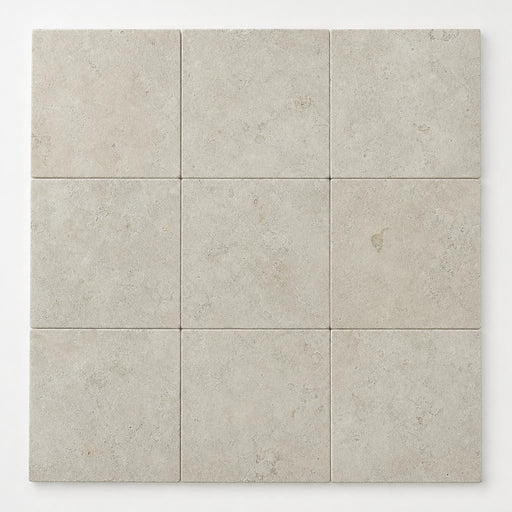 Qdi Light Travertine Tile 12x12 Tumbled close-up