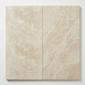 Qdi Light Travertine Tile 12x24 Filled, Honed close-up