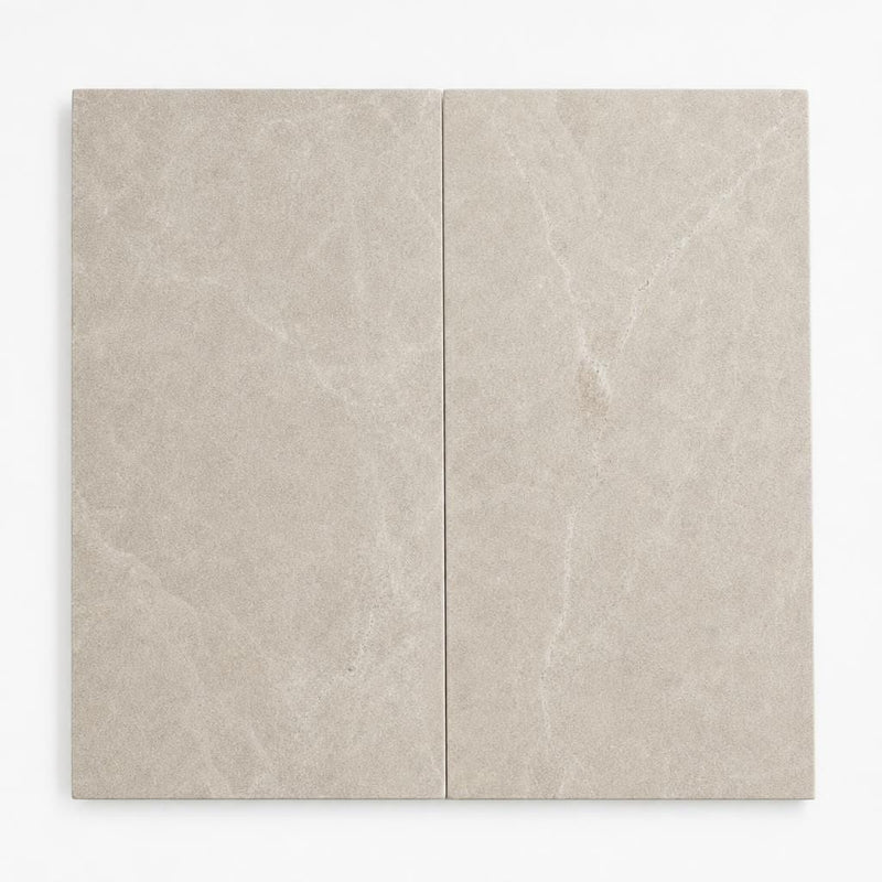 QDI Pearl 12x24 Sandblasted Marble Paver close-up