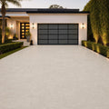 QDI Pearl 12x24 Sandblasted Marble Paver — Front Yard driveway