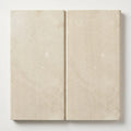QDI Pearl 12x24 Tumbled Marble Single Bullnose Pool Coping close-up