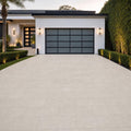 QDI Pearl 12x24x2 Sandblasted Marble Paver — Front Yard driveway