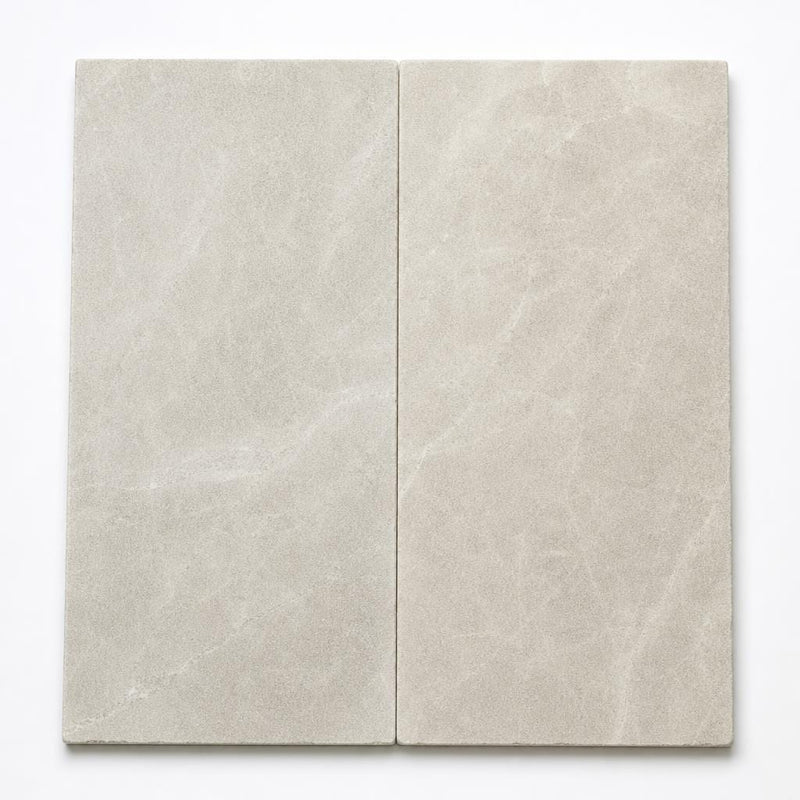 QDI Pearl 12x24x2 Tumbled Marble Paver close-up