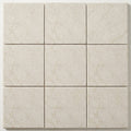 Qdi Pearl Marble Coping 12x12 Tumbled Bullnose 1.25 inch close-up
