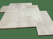 QDI Pearl Versailles Pattern Sandblasted Marble Paver