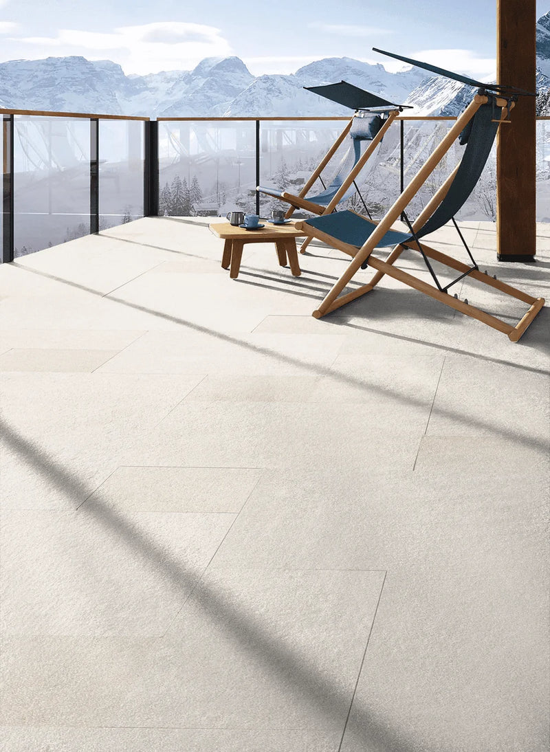 QDI Pearl 12x24x2 Sandblasted Marble Paver