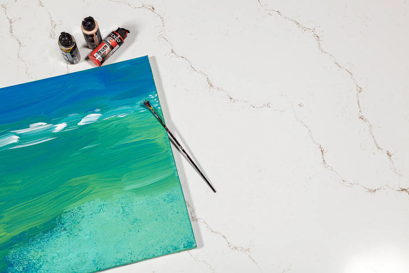 Quartz Aurora 3cm Polished Slab