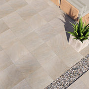 Quartz Beige 24x24 Matte Porcelain Paver