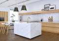 Quartz Calacatta Milan 3cm Polished Slab