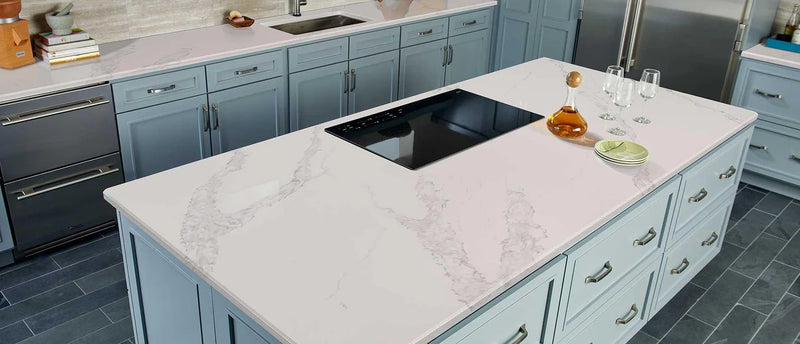 Quartz Calacatta Venice 3cm Polished Slab