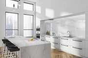 Quartz Carrara Sky 3cm Polished Slab