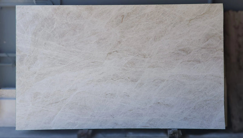 Taj Mahal Brushed (Leather) Quartzite Slab