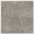 Quartzite Warm Grey Porcelain Rough & Straight Edge 24 x 24 x 3/4 Paver 24x24 close-up