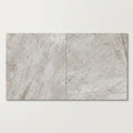 Quartzite White Porcelain Rough & Straight Edge 24 x 24 x 3/4 Paver 24x24 close-up