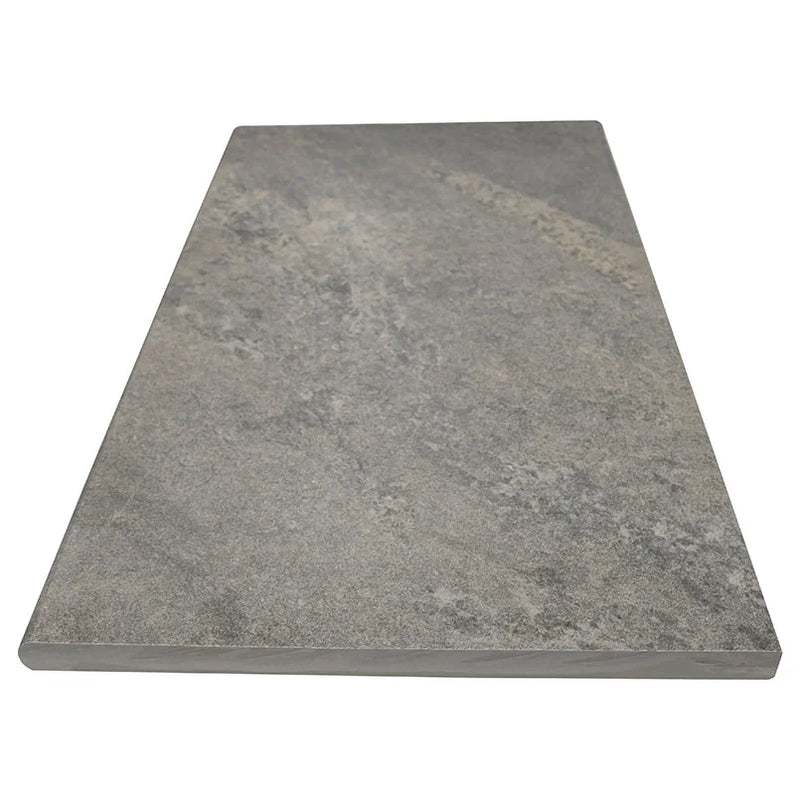 Quarzo Gray 13x24 Matte Porcelain Pool Coping